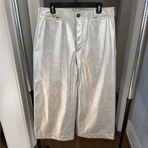 Anthropologie Maeve Collette Faux leather pants